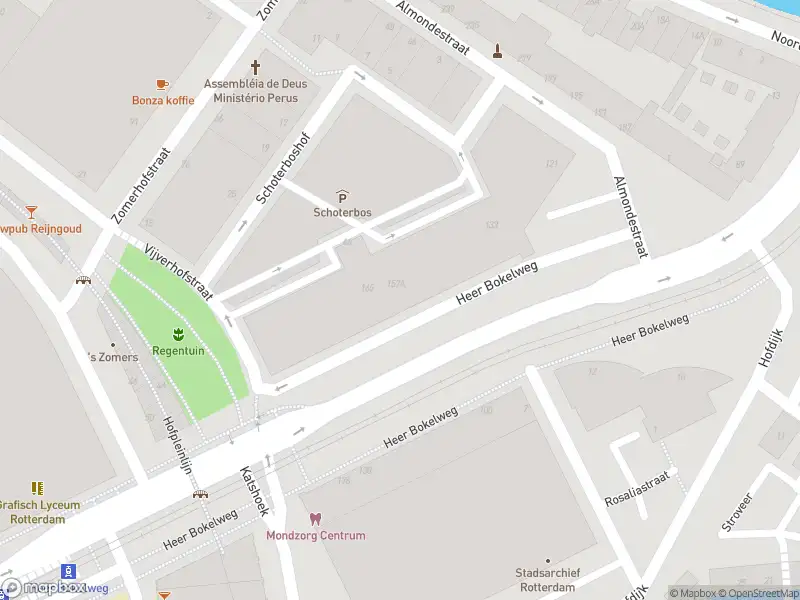 Politie naar de Heer Bokelweg in Rotterdam vanwege ongeval met letsel