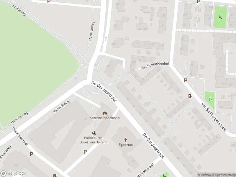 Ambulance met grote spoed naar de De Cordesstraat in Hoek van Holland