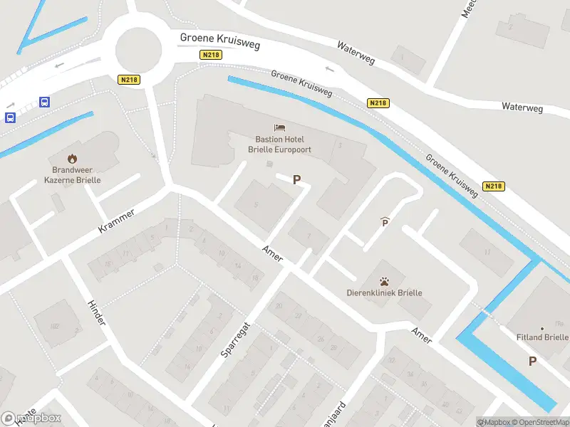 Ambulance met gepaste spoed naar de Amer in Brielle