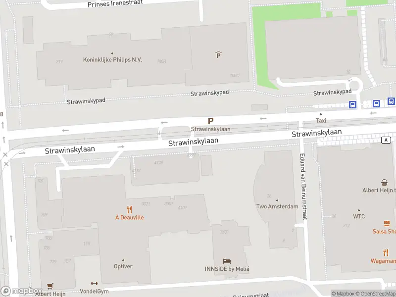 Brandweer met gepaste spoed naar de Fred. Roeskestraat in Amsterdam vanwege afgaan automatisch brandalarm