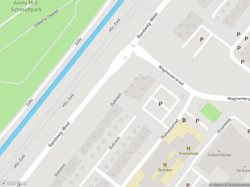 Ambulance met gepaste spoed naar de Rietveldstraat in Bergschenhoek