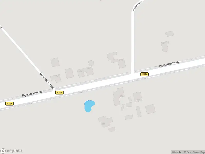 Politie naar de Deventerstraat in Beemte Broekland vanwege aanrijding met letsel