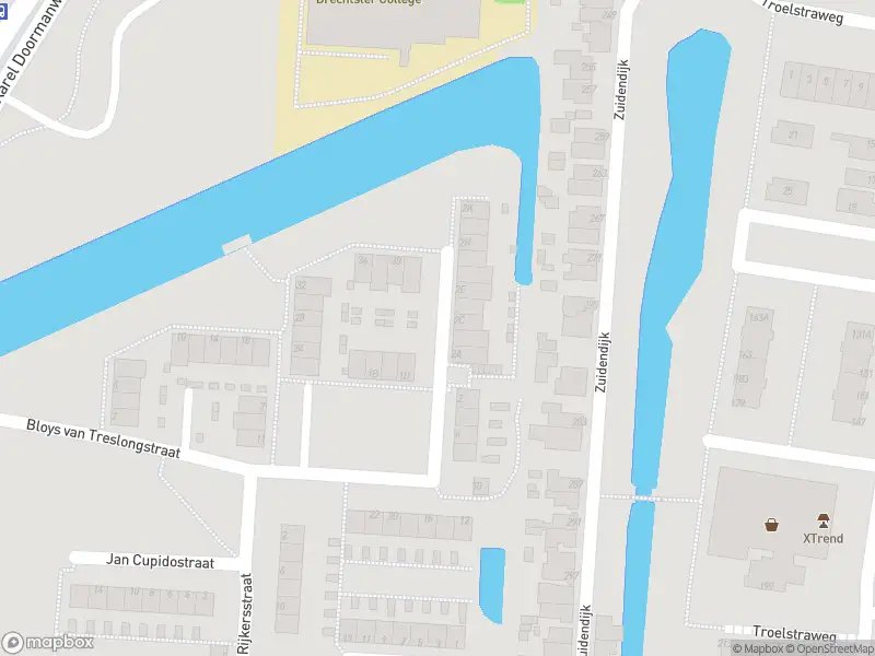 Brandweer met gepaste spoed naar de Mees Toxopeüsstraat in Dordrecht