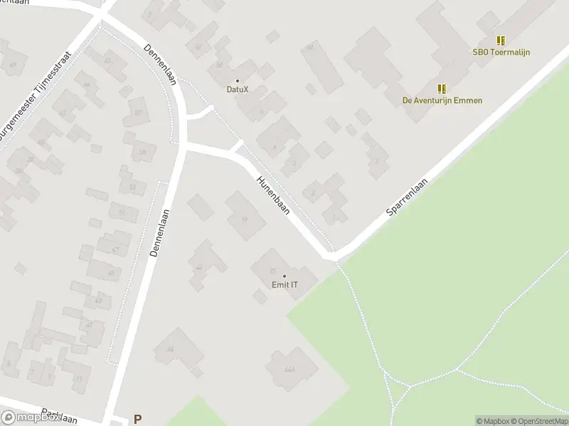 Brandweer met gepaste spoed naar de Hunenbaan in Emmen