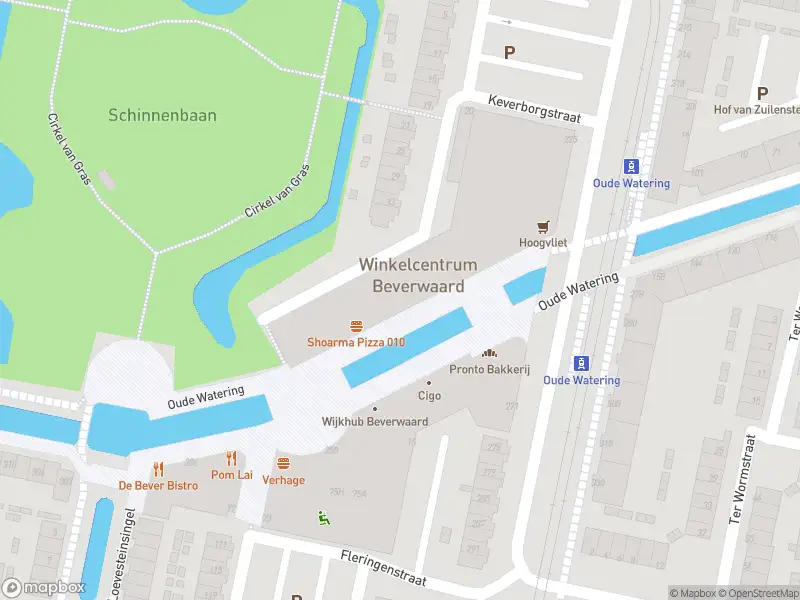 Ambulance met gepaste spoed naar de Oude Watering in Rotterdam