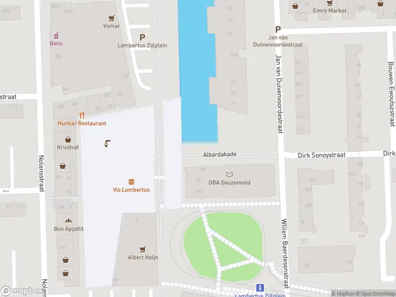 Ambulance met grote spoed naar de Dr. H. Colijnstraat in Amsterdam