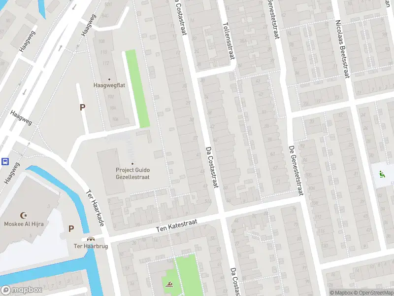 Ambulance met gepaste spoed naar de Potgieterlaan in Leiden