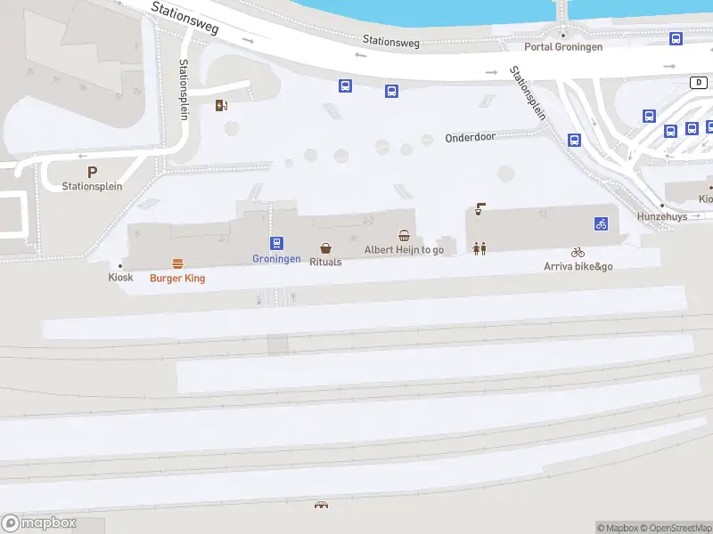 Brandweer met grote spoed naar de Stationsplein in Groningen vanwege afgaan rookmelder