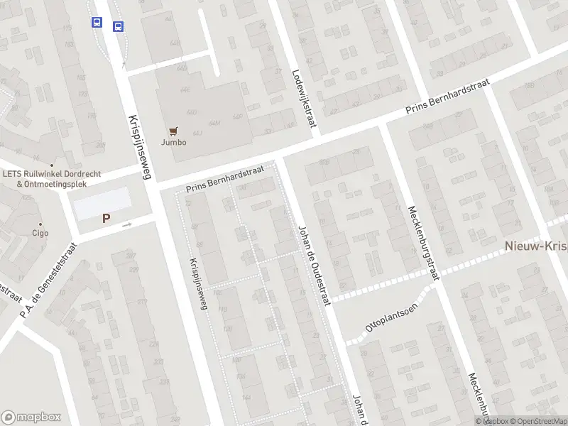 Ambulance met grote spoed naar de Johan de Oudestraat in Dordrecht