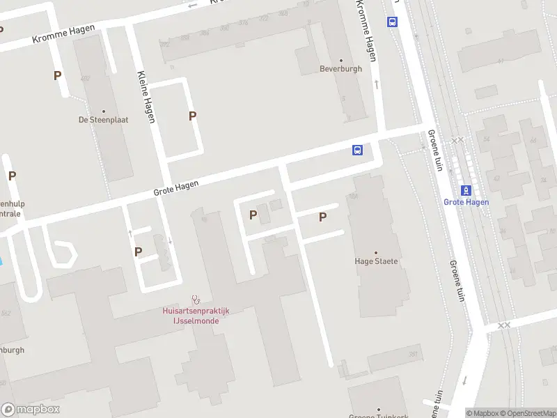 Ambulance met gepaste spoed naar de Grote Hagen in Rotterdam