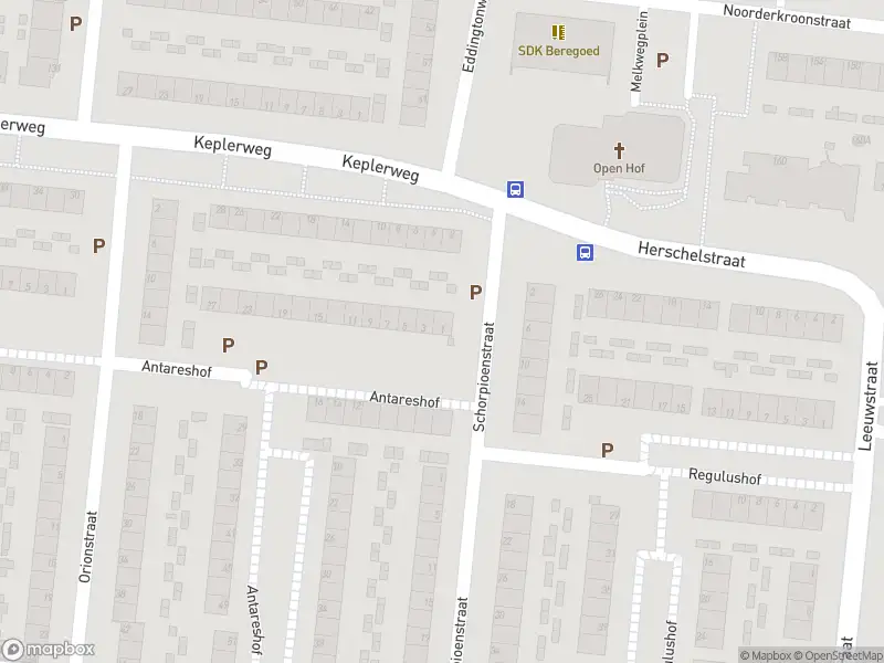 Ambulance met grote spoed naar de Antareshof in Dordrecht