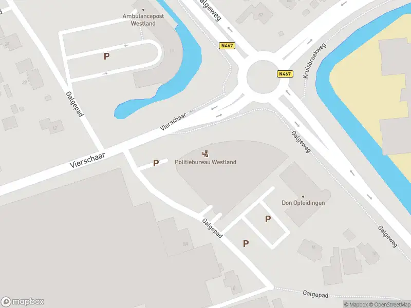 Ambulance met gepaste spoed naar de Vierschaar in Naaldwijk