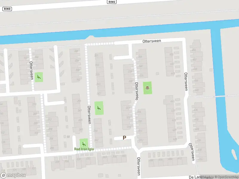 Ambulance met grote spoed naar de Ottersveen in Spijkenisse