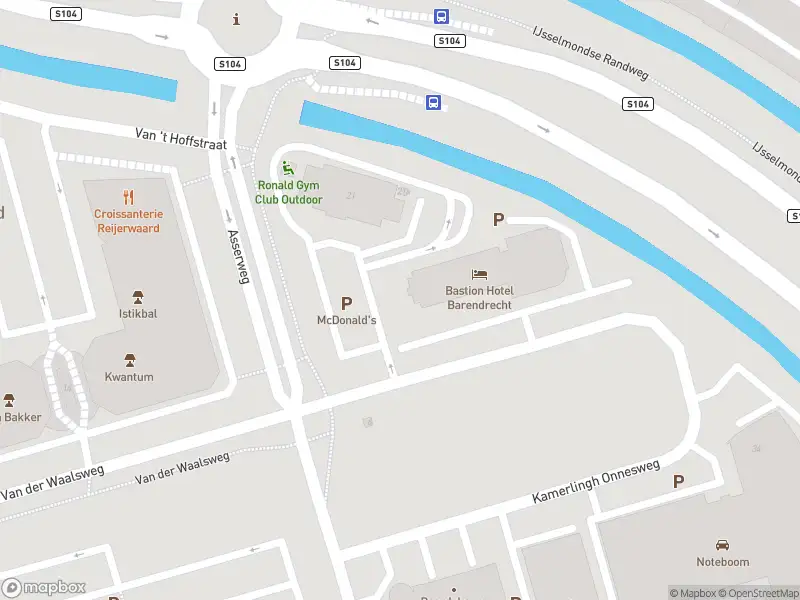 Politie naar de Van der Waalsweg in Barendrecht vanwege ongeval met letsel