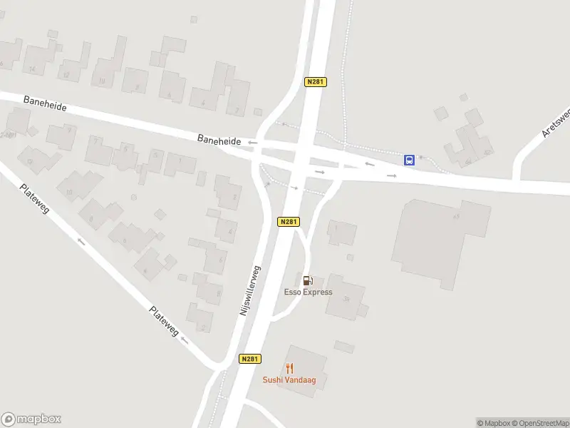 Politie naar de Nijswillerweg in Bocholtz vanwege aanrijding met letsel