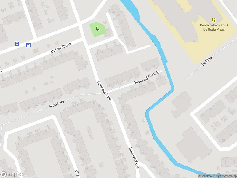 Ambulance met gepaste spoed naar de Kiekendiefhoek in Spijkenisse