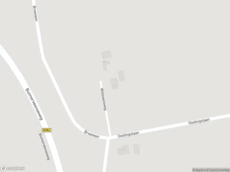 Politie met grote spoed naar de Bunnerveenseweg in Peize vanwege ongeval met letsel