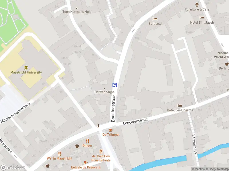 Brandweer met gepaste spoed naar de Bouillonstraat in Maastricht