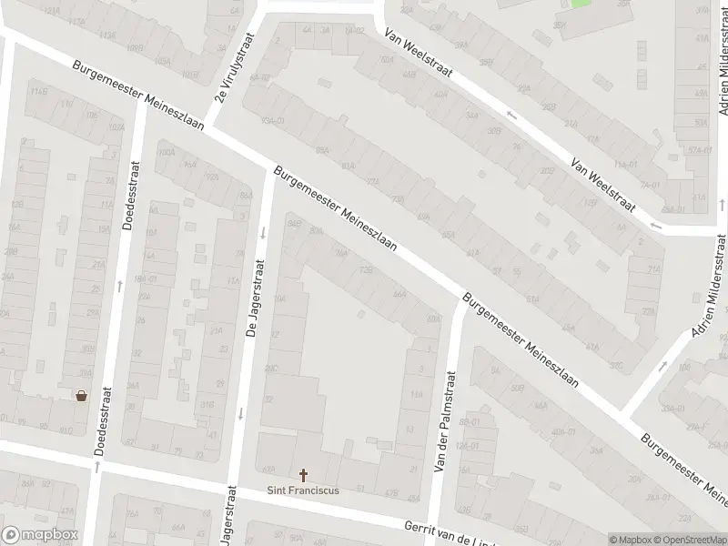 Ambulance met grote spoed naar de Burgemeester Meineszlaan in Rotterdam