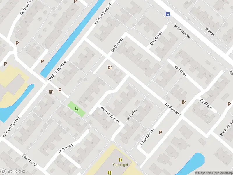 Brandweer met gepaste spoed naar de De Populieren in Bergschenhoek