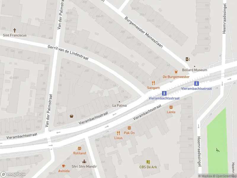 Besteld ambulance vervoer naar de Gerrit van de Lindestraat in Rotterdam