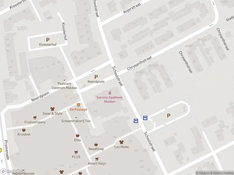 Brandweer met grote spoed naar de Schoolstraat in Malden vanwege voertuigbrand