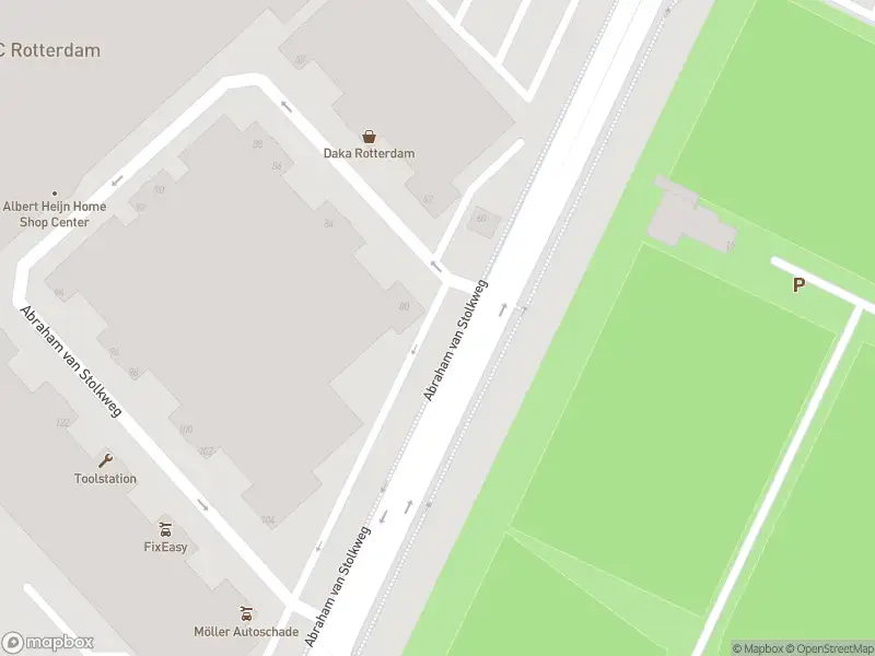 Ambulance met gepaste spoed naar de Abraham van Stolkweg in Rotterdam