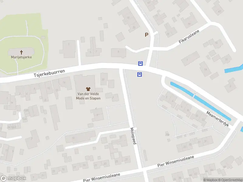 Brandweer met grote spoed naar de Mied'igge in Winsum vanwege afhijsen patient