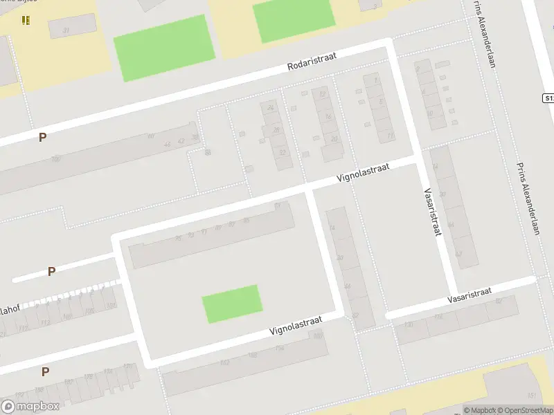 Ambulance met grote spoed naar de Vignolastraat in Rotterdam