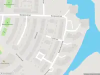 Ambulance met gepaste spoed naar de Linterhof in Amsterdam