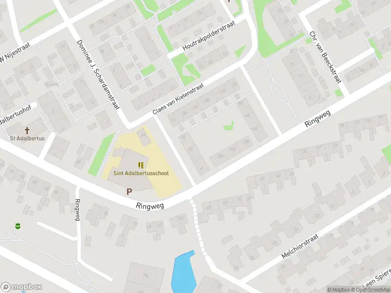 Ambulance met grote spoed naar de Dokter W Nijestraat in Spaarndam