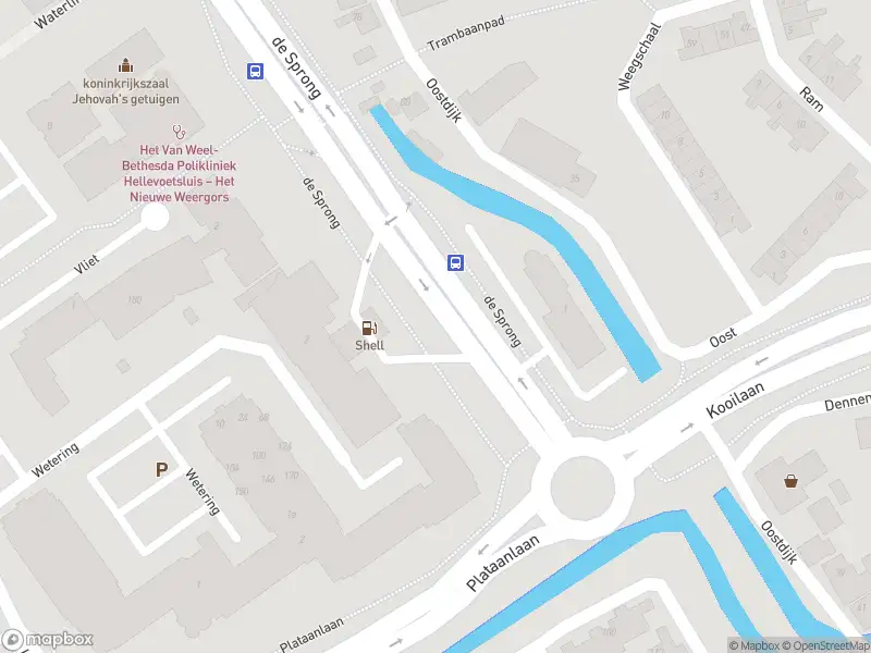 Ambulance met gepaste spoed naar de De Sprong in Hellevoetsluis