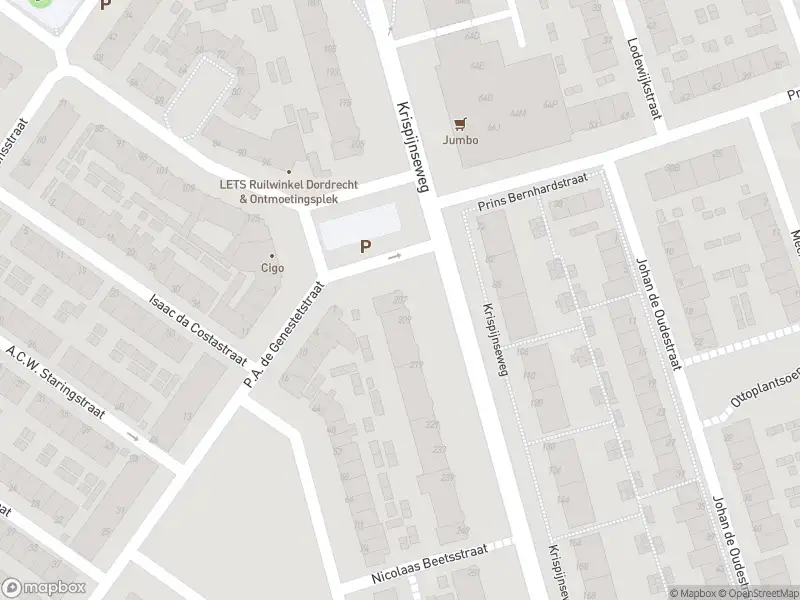 Ambulance met gepaste spoed naar de Krispijnseweg in Dordrecht