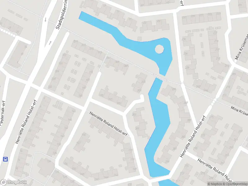 Ambulance met grote spoed naar de Henriëtte Roland Holst-erf in Dordrecht