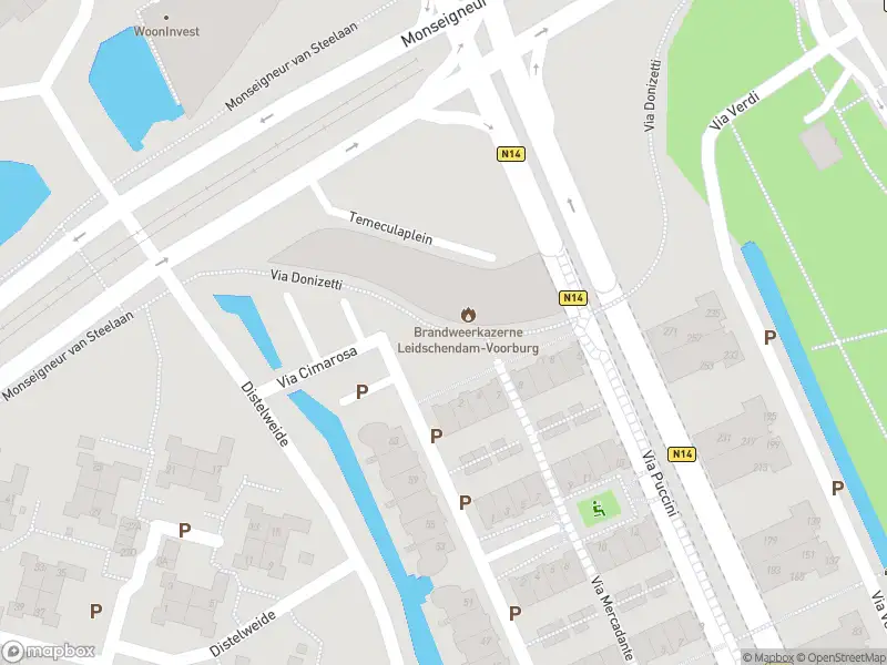 112 melding Ambulance met gepaste spoed naar de Via Donizetti in Voorburg