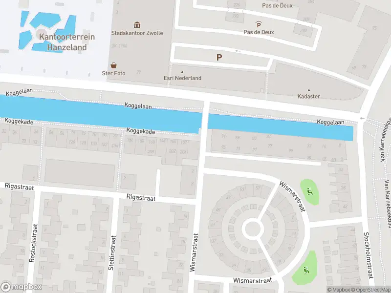 Politie naar de Koggelaan in Zwolle