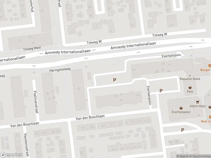 Ambulance met gepaste spoed naar de Evertsenplein in Hellevoetsluis