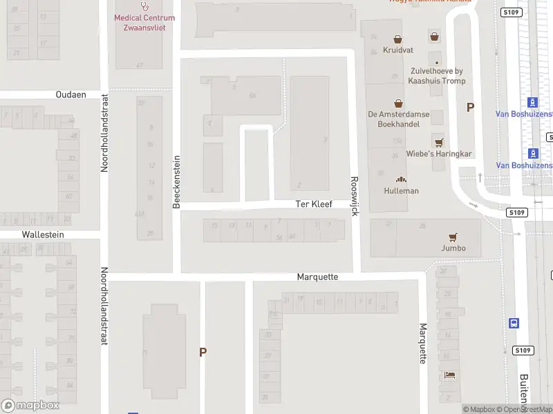 Ambulance met grote spoed naar de Ter Kleef in Amsterdam