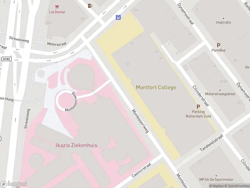 Ambulance met grote spoed naar de Montessoriweg in Rotterdam