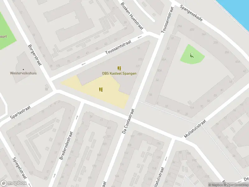 Ambulance met grote spoed naar de Da Costastraat in Rotterdam