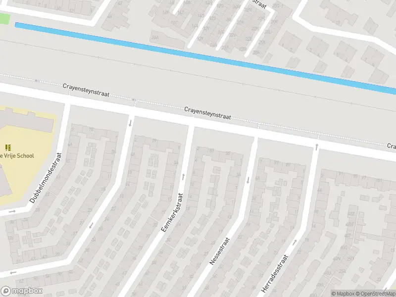 Ambulance naar de Eemkerkstraat in Dordrecht