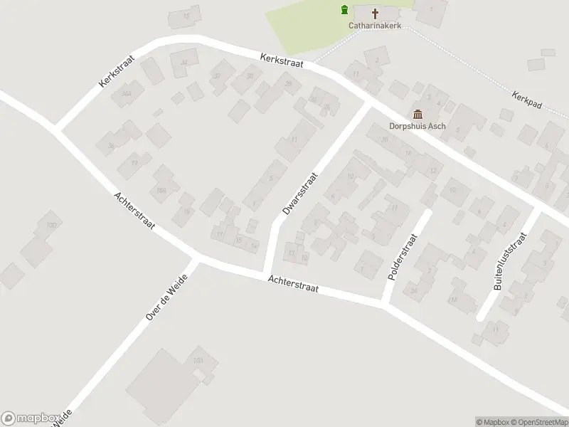 Brandweer met gepaste spoed naar de Dwarsstraat in Asch vanwege waarnemen gaslucht