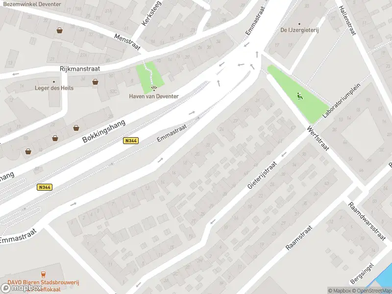 Brandweer met grote spoed naar de Bergpoortstraat in Deventer vanwege gebouwbrand