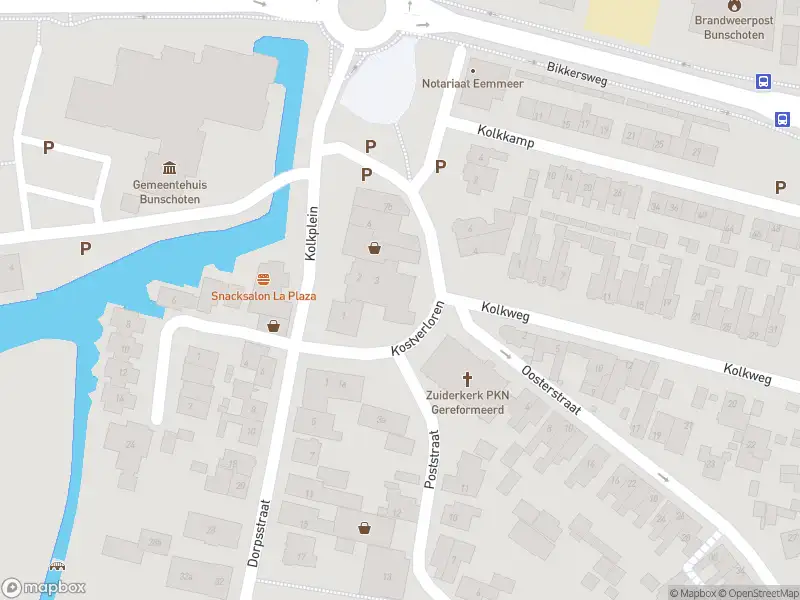 Politie naar de Kostverloren in Bunschoten-Spakenburg vanwege aanrijding met letsel