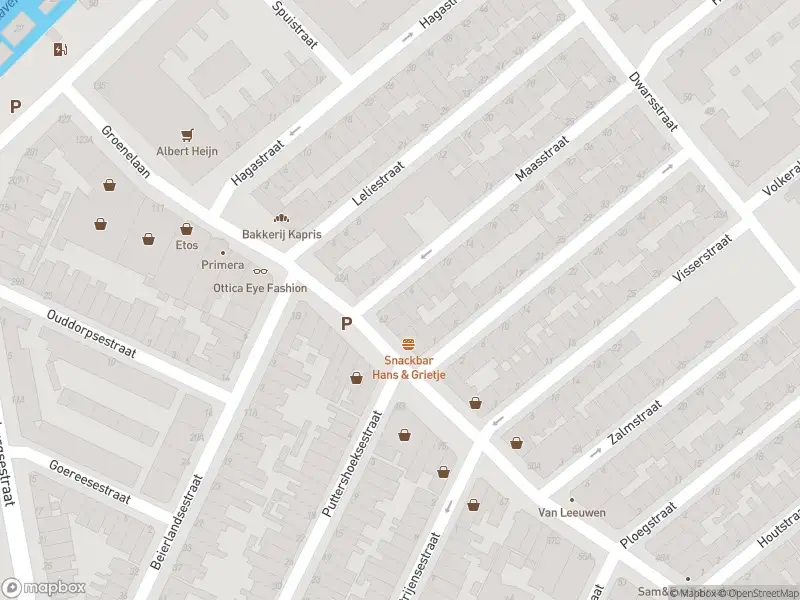 Ambulance met gepaste spoed naar de Maasstraat in Schiedam