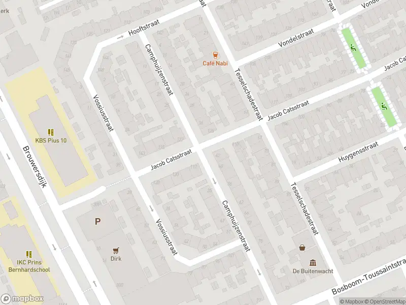 Ambulance met grote spoed naar de Camphuijzenstraat in Dordrecht