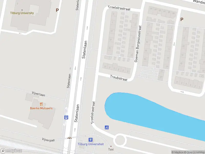 Politie naar de Troelstrastraat in Tilburg