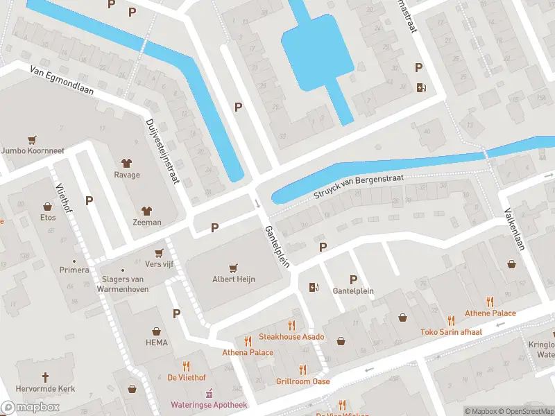 Ambulance met grote spoed naar de Struyck van Bergenstraat in Wateringen