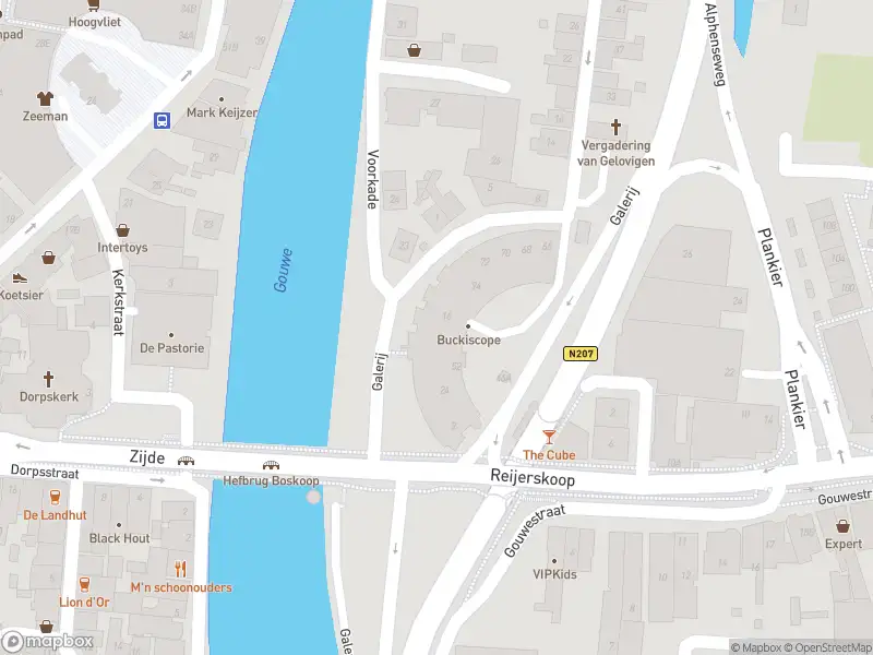 Politie met grote spoed naar de Galerij in Boskoop vanwege ongeval met letsel