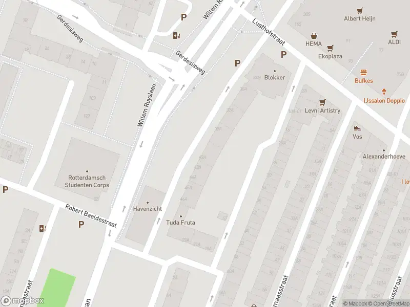 Ambulance met gepaste spoed naar de Chris Bennekerslaan in Rotterdam